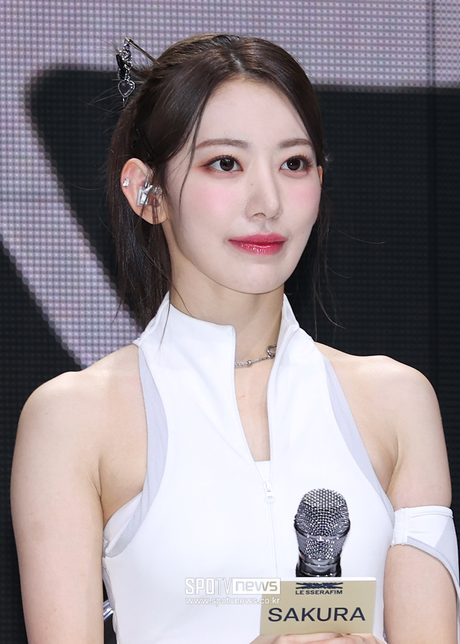 ▲ 르세라핌 사쿠라 ⓒ곽혜미 기자