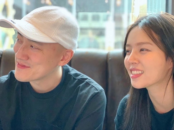 ▲ 박서원 전 대표(왼쪽), 조수애. 출처ㅣ조수애 인스타그램