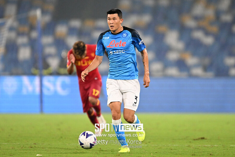 ▲ 맹활약 중인 나폴리의 김민재.