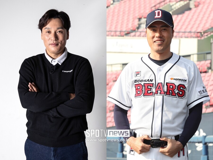 ▲ 이승엽 두산 신임 감독(왼쪽)-조성환 코치. ⓒ곽혜미 기자