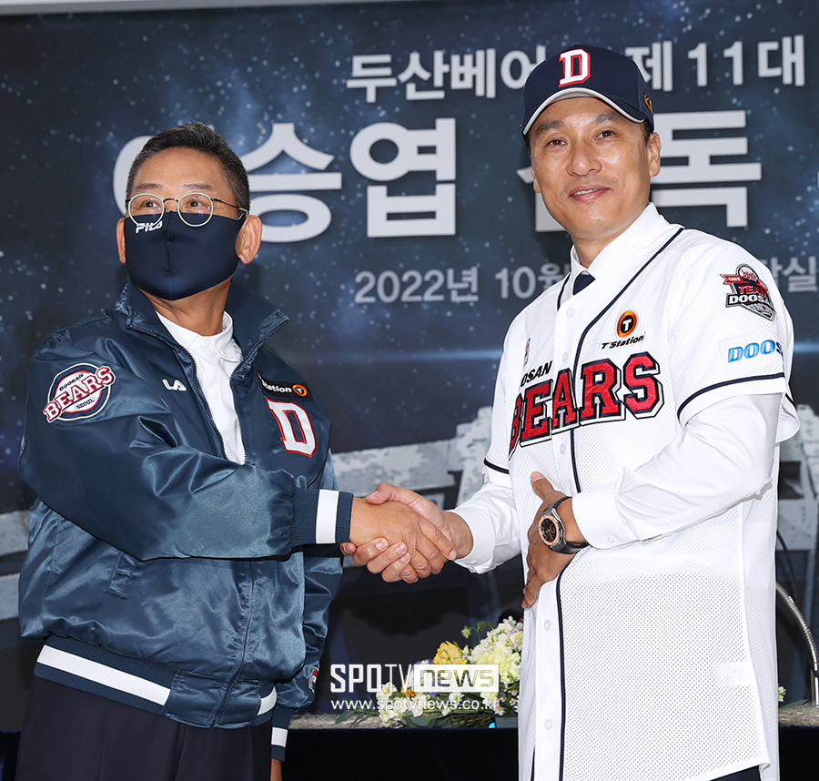 ▲ 전풍 대표 이승엽 감독 ⓒ곽혜미 기자