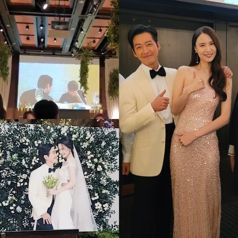 ▲남궁민 진아름 결혼식. 출처|인스타그램