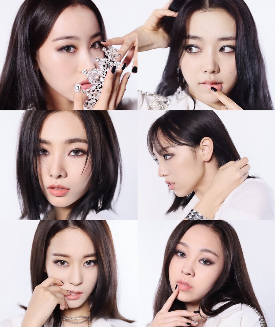 '데뷔' 퀸즈아이, 베일 벗었다…다이아몬드처럼 눈부신 '퀸'의 아우라