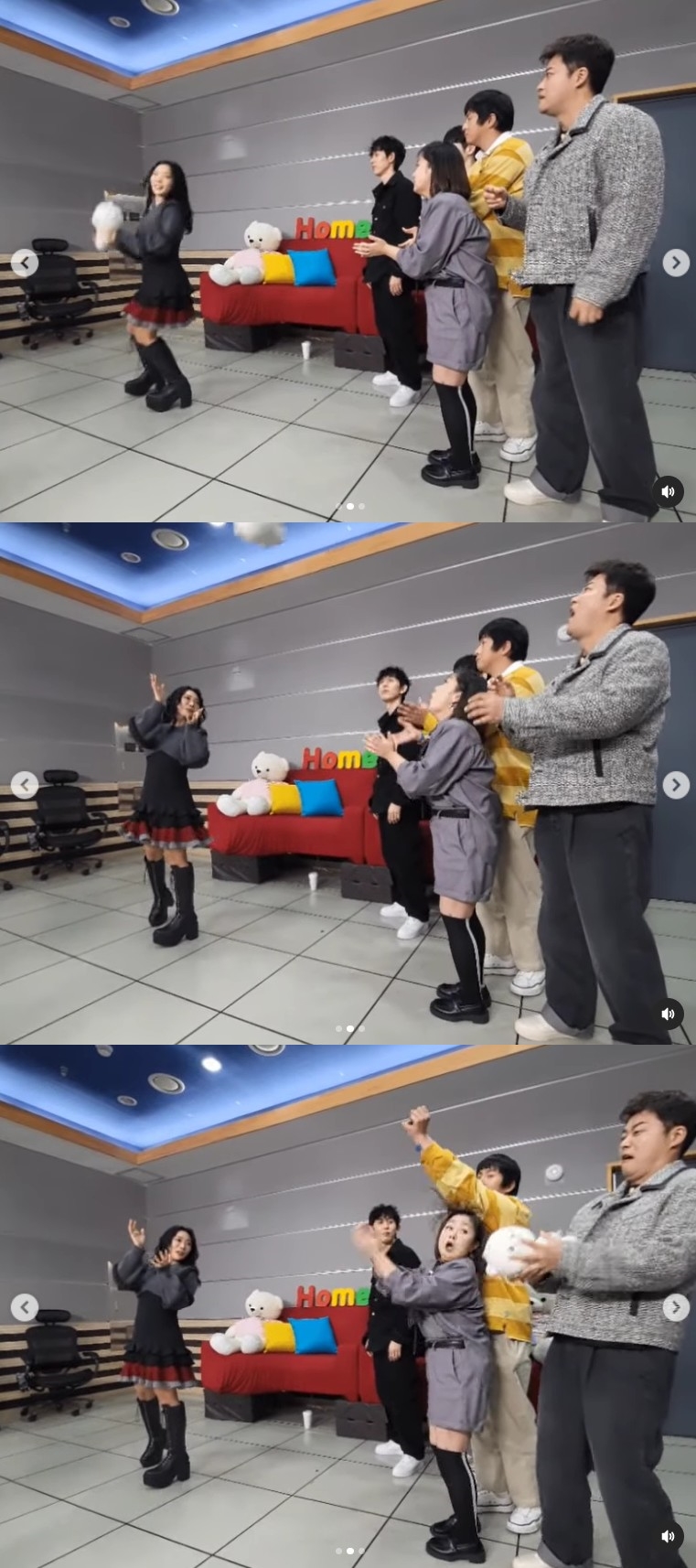 '11월의 신부' 허니제이가 던진 부케, 전현무가 받았다 '방긋'