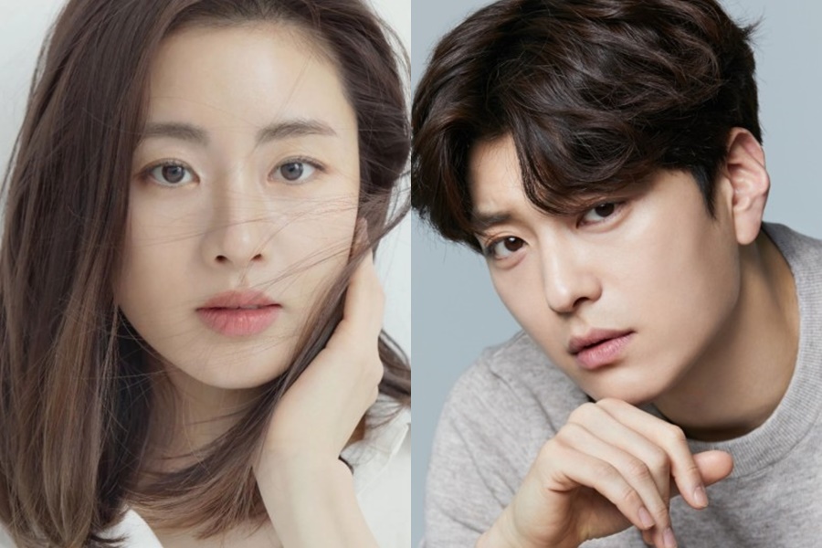 ▲ '남이 될 수 있을까' 주연을 맡은 강소라(왼쪽), 장승조. 출처| 강소라 인스타그램, 에이스팩토리 제공