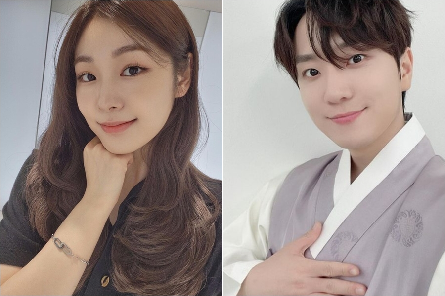 ▲ 김연아(왼쪽) 고우림. 출처|김연아 고우림 인스타그램