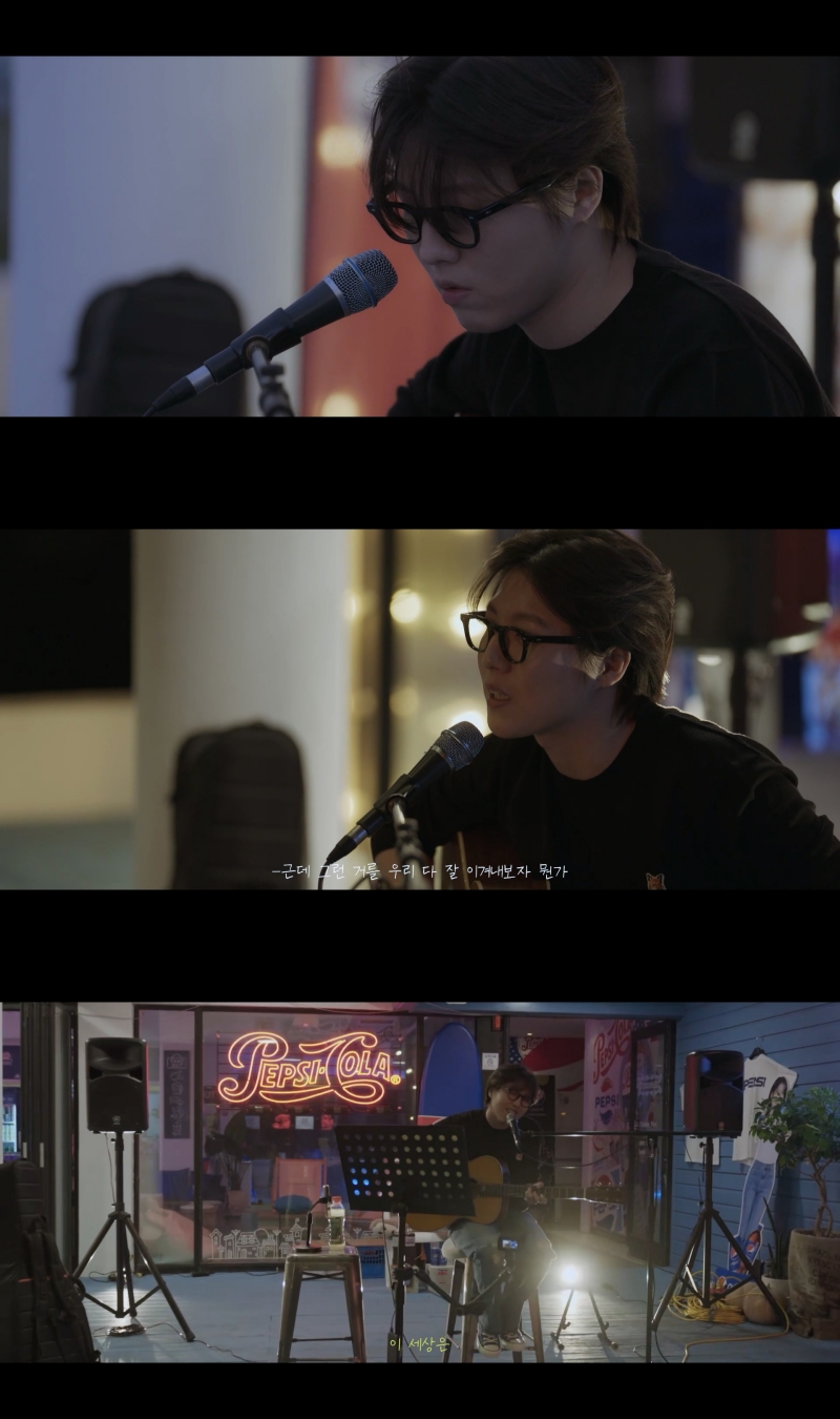 유승우, 가을 바다보다 아련한 보컬…버스킹으로 강릉 해변 접수