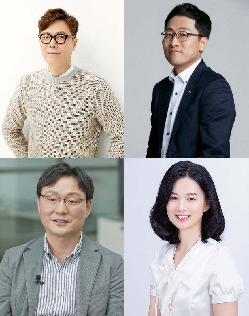 ▲왼쪽 위부터 시계방향으로 김영하, 김상욱, 심채경, 이호. 제공|tvN '알쓸인잡'