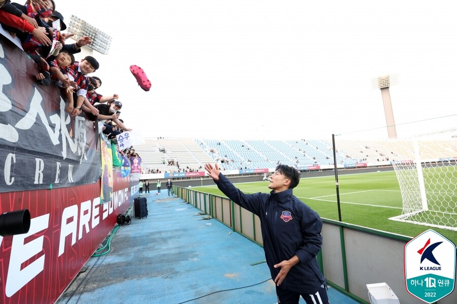 ▲ 이승우(수원FC) ⓒ한국프로축구연맹