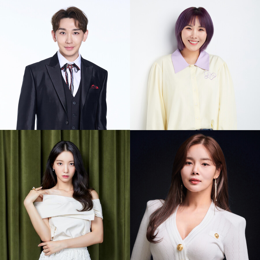 ▲ 김호영, 신봉선, 조정민, 오마이걸 유빈(왼쪽 위부터 시계방향). 제공ㅣ3HW COM