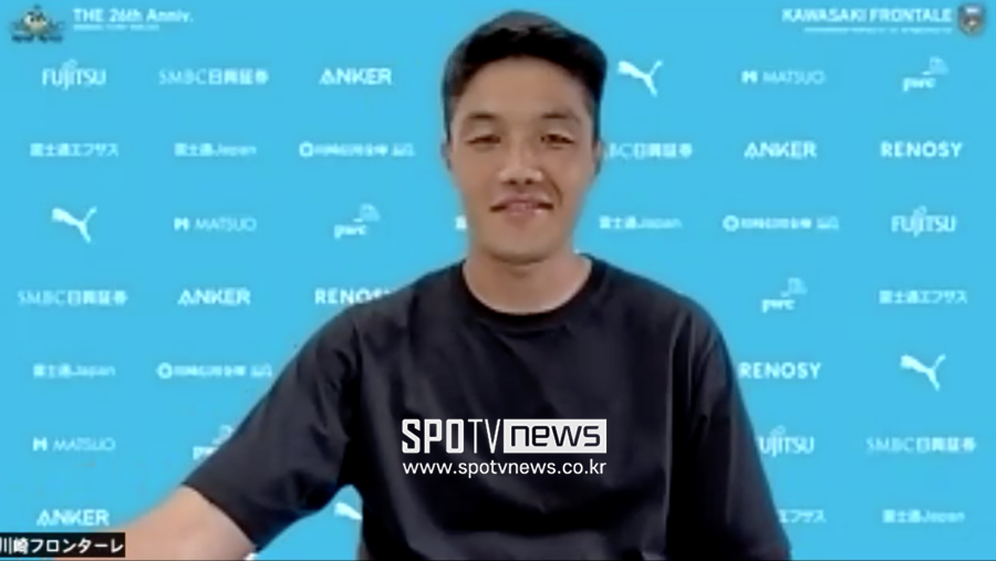 ▲ 화상 인터뷰 진행하는 정성룡