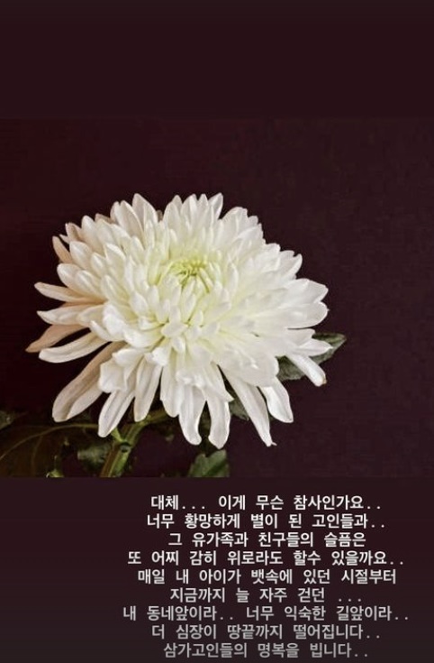 ▲ 안선영의 글. 출처| 안선영 인스타그램