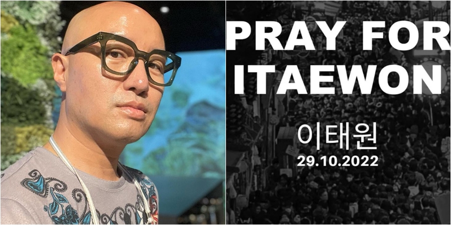 '이태원 지킴이' 홍석천 "기도해주세요, 명복을 빕니다"