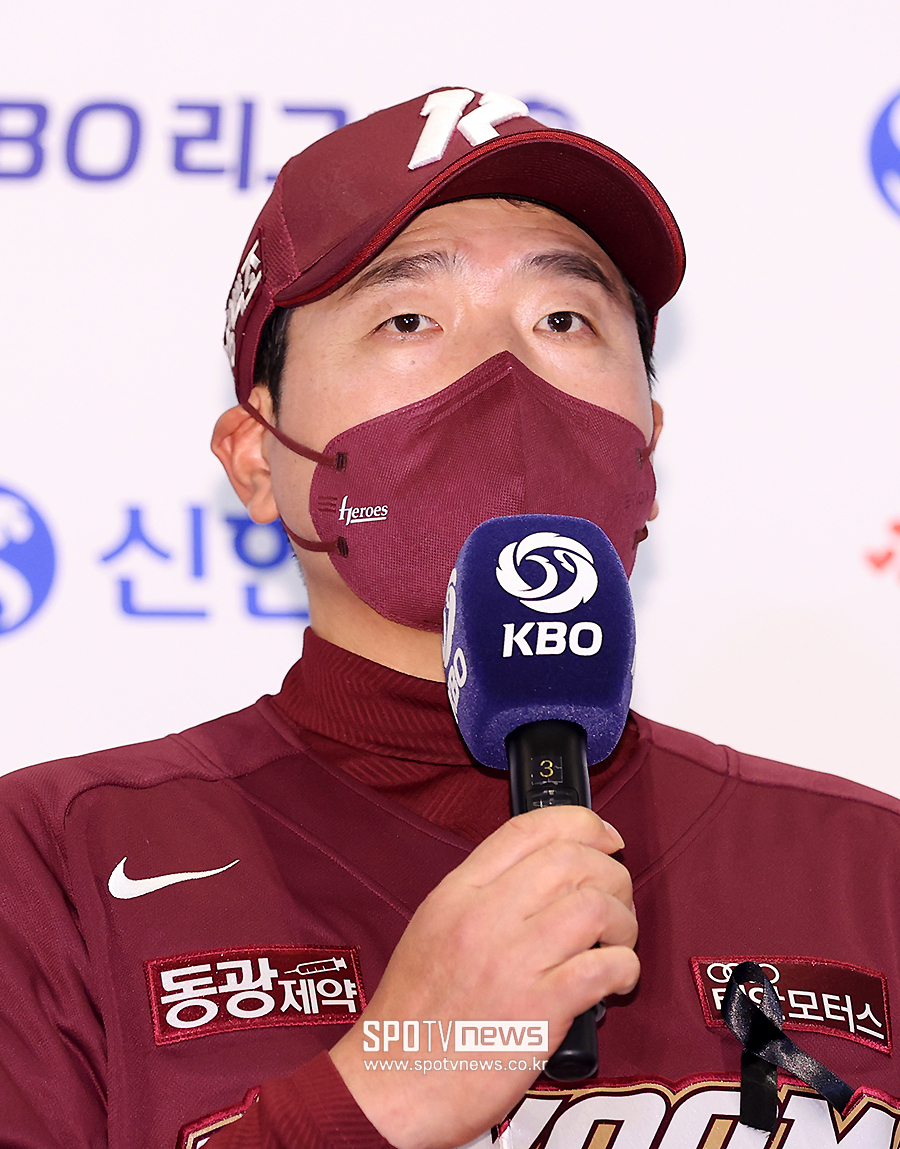 ▲ 홍원기 감독 ⓒ곽혜미 기자