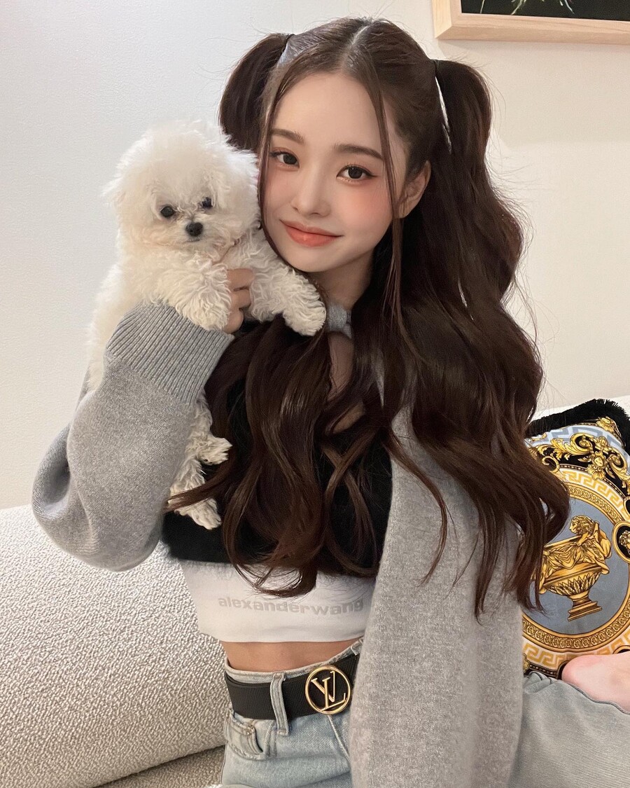 ▲ 프리지아. 출처ㅣ프리지아 인스타그램