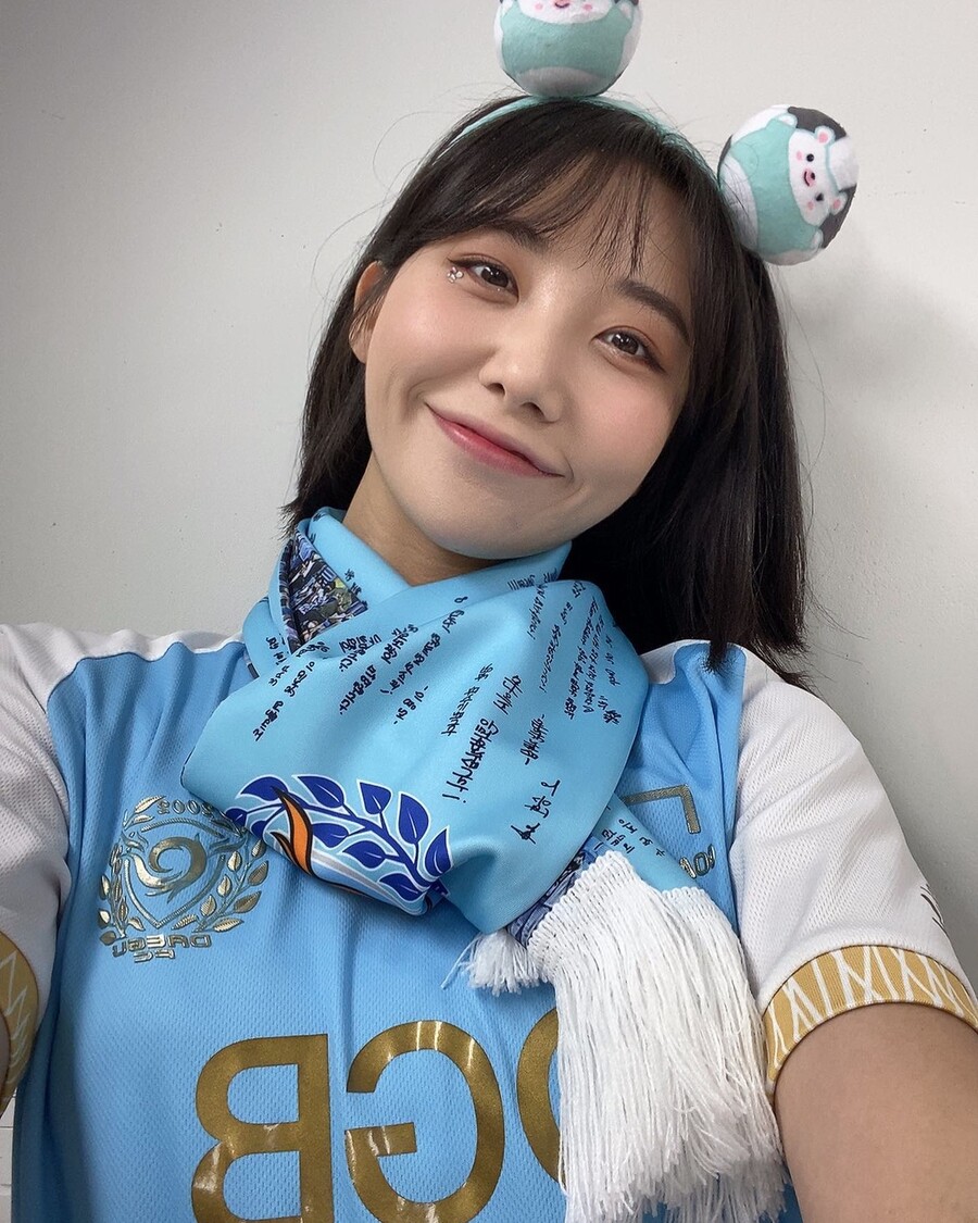 "동명이인 세상 떠나, 깊은 애도" NC 치어리더 김유나, 이태원 참사 피해자 추모