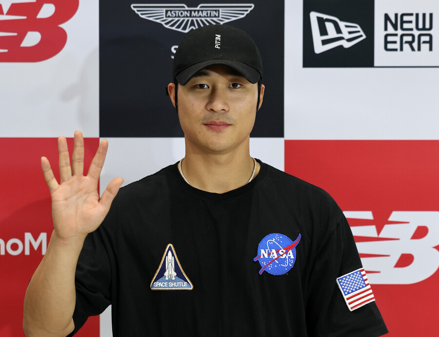 ▲ 2일 인천국제공항을 통해 입국한 김하성. ⓒ연합뉴스