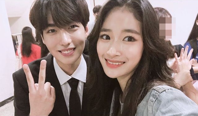 ▲ 故이지한과 송채윤. 출처|송채윤 인스타그램
