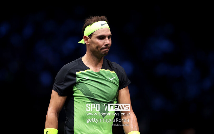 [ATP] 나달, 파리 마스터스 첫 경기 역전패…2회전 탈락 수모