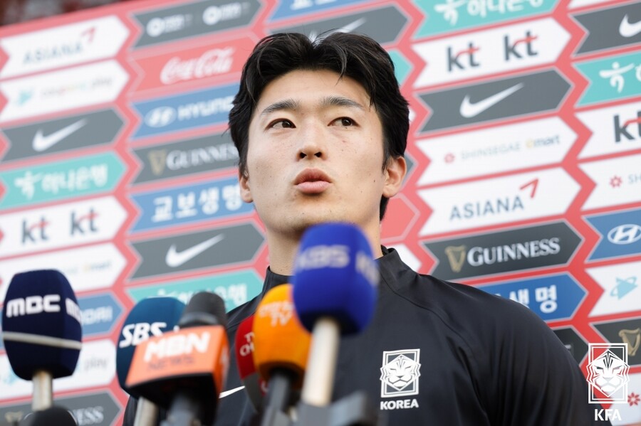 ▲ 꿈의 월드컵 출전을 기대하는 공격수 조규성 ⓒ대한축구협회