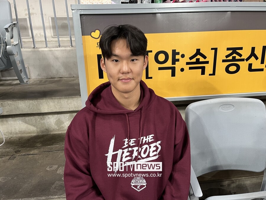 ▲ 키움 신인 외야수 박찬혁. ⓒ고유라 기자