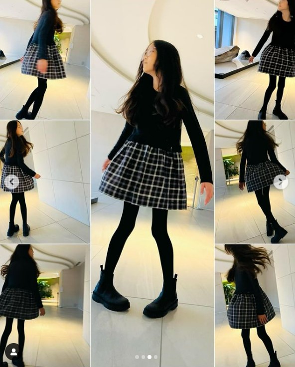 ▲ 추사랑, 모델 야노시호. 출처| 야노시호 인스타그램