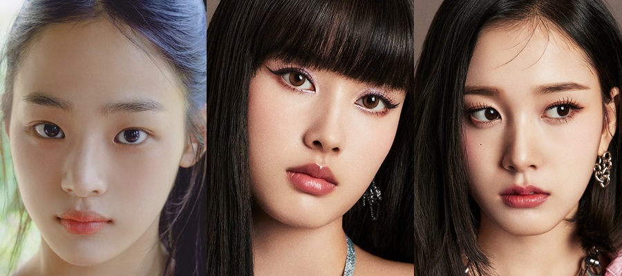 ▲ (왼쪽부터)뉴진스 민지, 스테이씨 윤, 재이. 제공|각 소속사