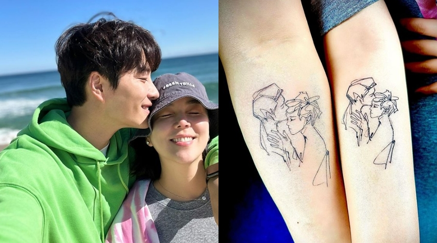 ▲ 민우혁, 이세미 부부. 출처| 이세미 인스타그램
