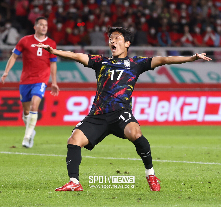 ▲ 축구대표팀 공격수 나상호  ⓒ곽혜미 기자