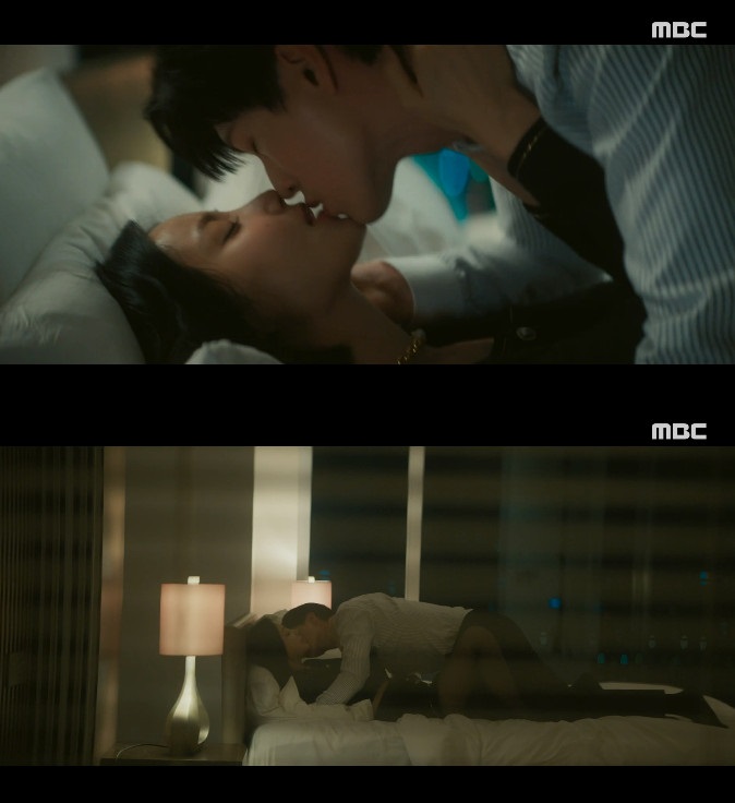 ▲ 연우 육성재 키스신. 출처|MBC '금수저' 방송화면 캡처