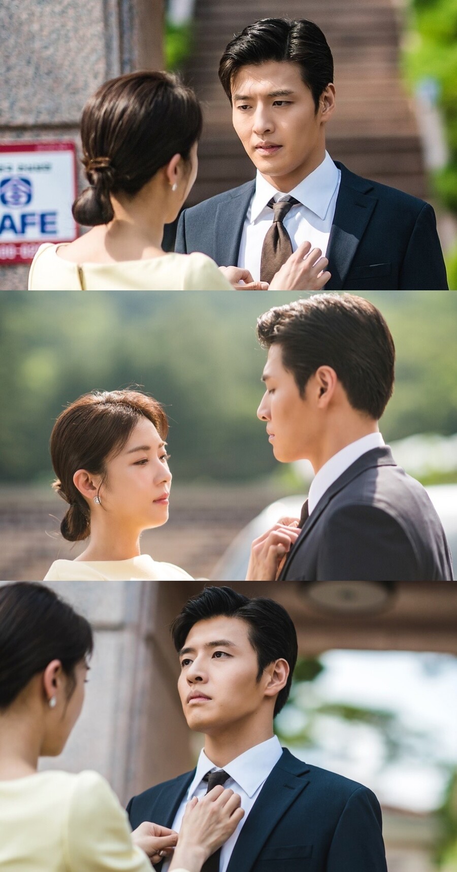 ▲ KBS2 월화드라마 '커튼콜' 배우 하지원, 강하늘. 제공| 빅토리콘텐츠