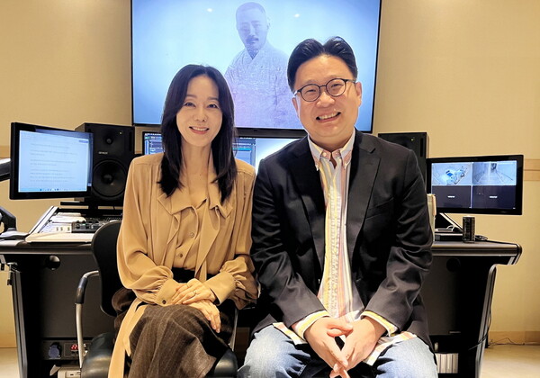 ▲ 순국선열의 날을 맞아 건축왕 정세권 알리기에 나선 김윤진(왼쪽)과 서경덕 교수. 제공|서경덕