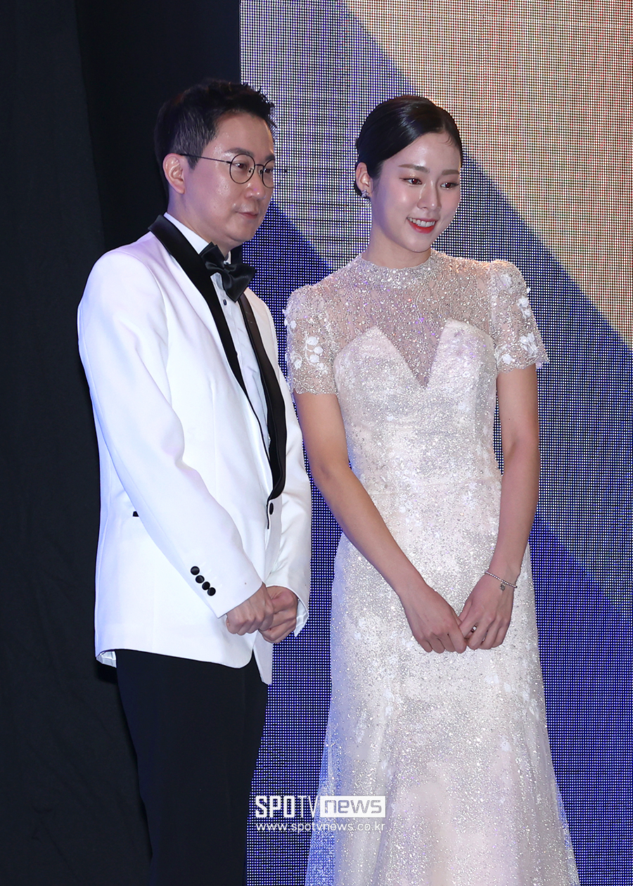 ▲ 김민수 아나운서 노윤주 아나운서 ⓒ곽혜미 기