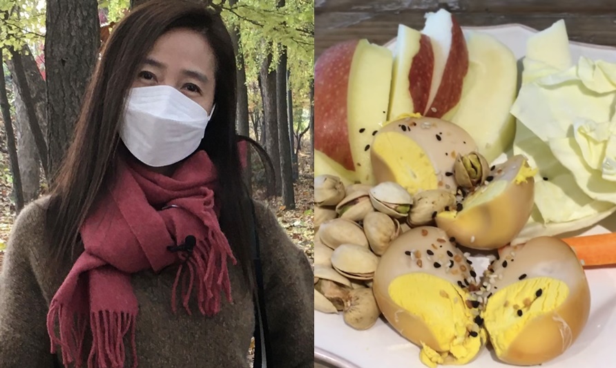 '김국진♥' 강수지, 박소현 놀랄 소식좌…아침식사=계란+양배추