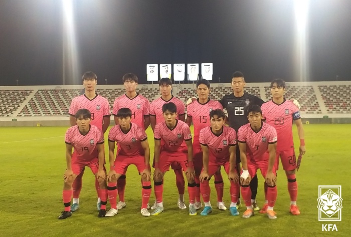 황선홍호, UAE와 친선 경기서 1-2 역전패