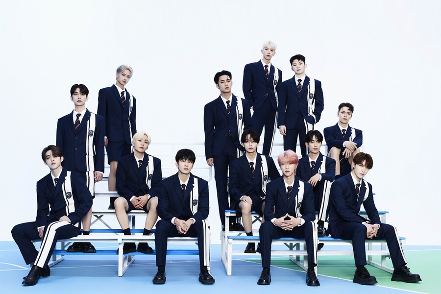 ▲ 그룹 세븐틴. 제공ㅣ플레디스엔터테인먼트