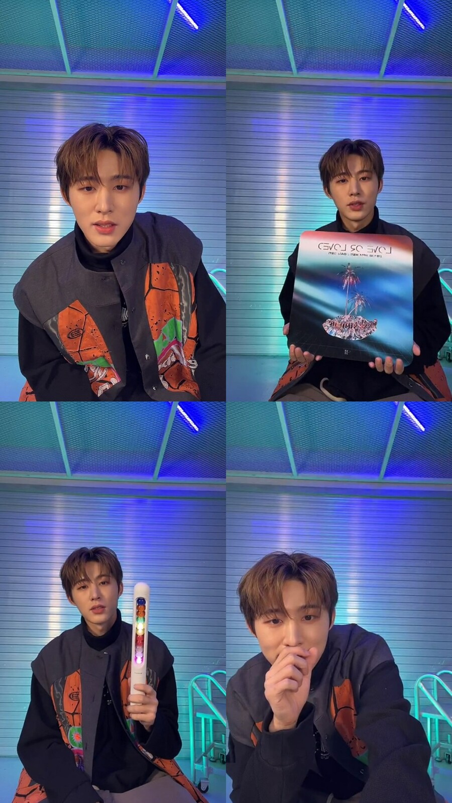 ▲ 가수 비아이 틱톡 영상 캡처. 제공ㅣ131레이블