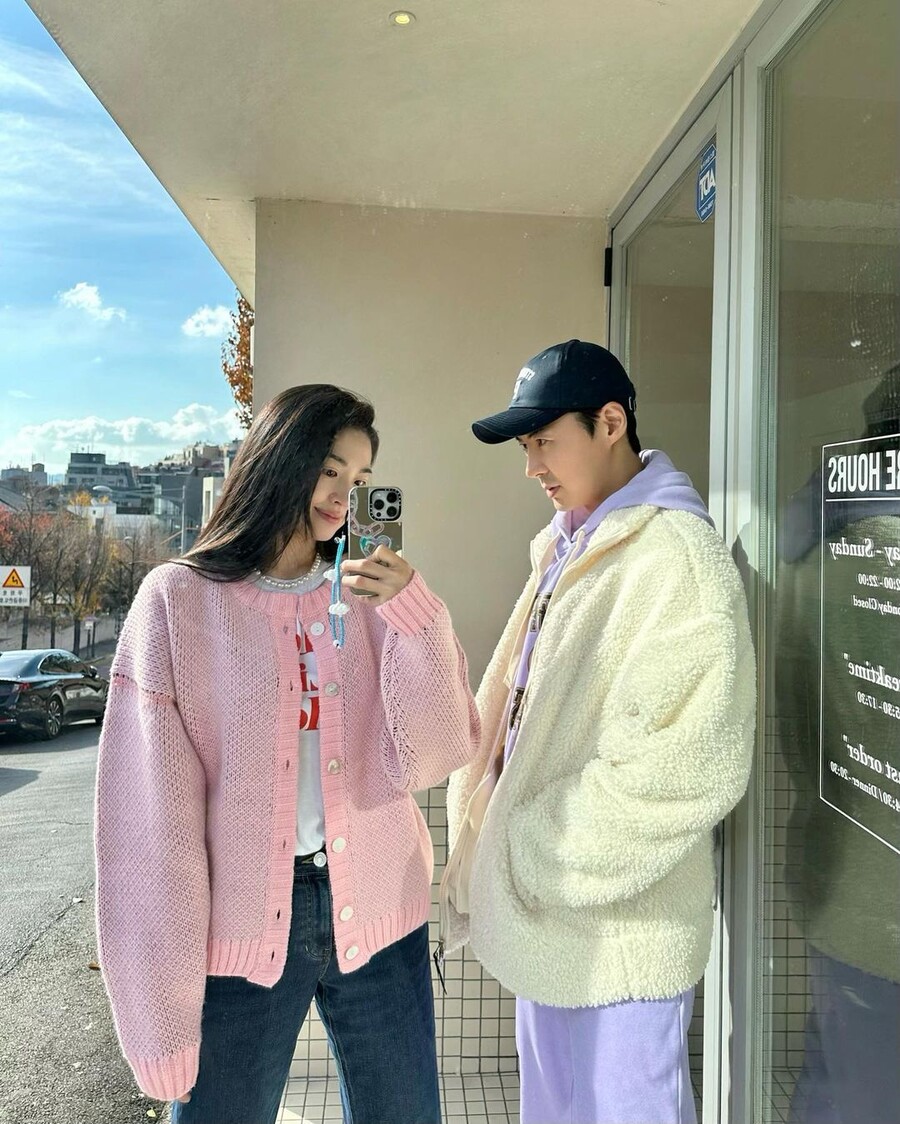 ▲ 전진과 류이서. 출처|류이서 인스타그램