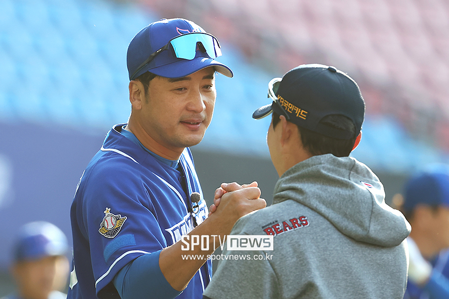 ▲ 이택근 정수성 코치 ⓒ곽혜미 기자