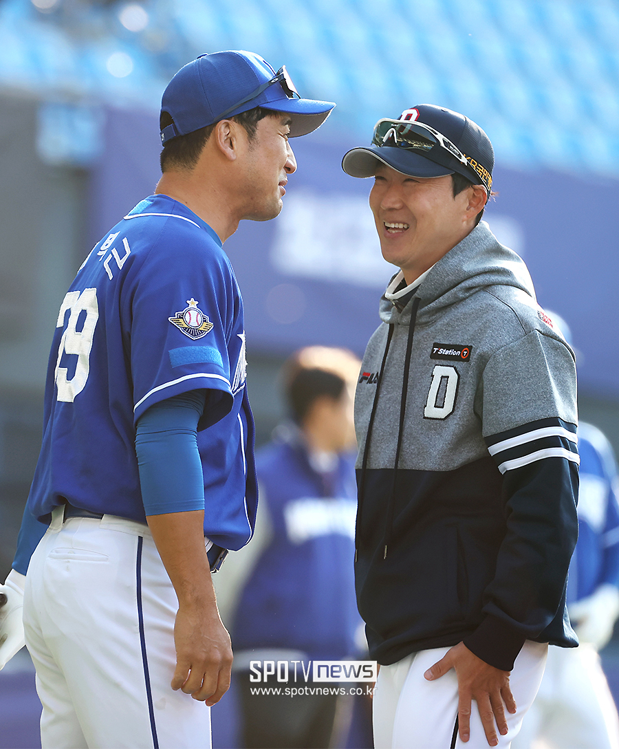 ▲ 이택근 정수성 코치 ⓒ곽혜미 기자