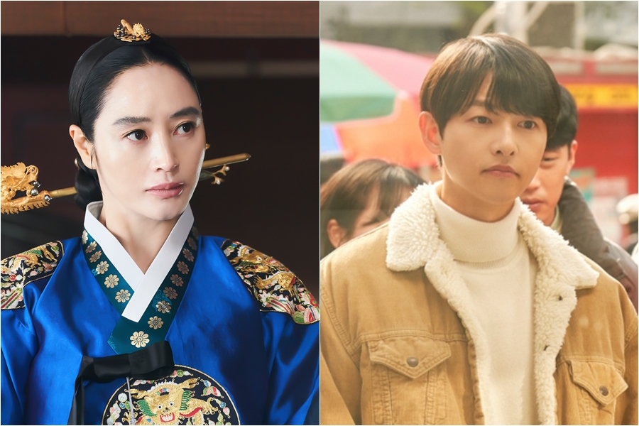 ▲ '슈룹'의 김혜수, '재벌집 막내아들'의 송중기. 제공|tvN, JTBC