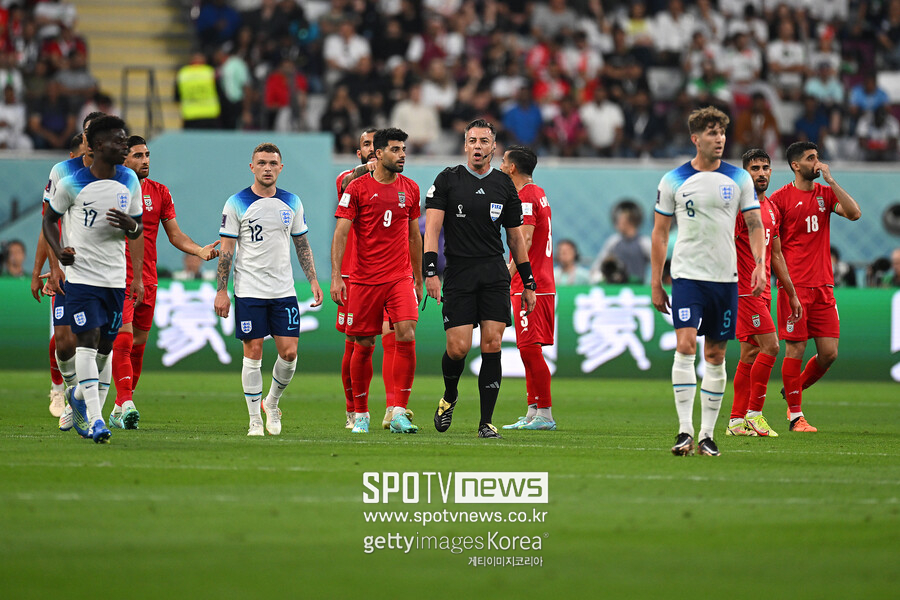 ▲ 이란이 21일 'FIFA 카타르 월드컵' B조 조별리그 1차전에서 잉글랜드에 굴욕적인 완패를 당했다