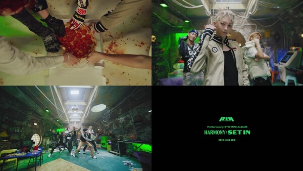 ▲ 피원하모니 신곡 '백 다운' 뮤직비디오 티저. 제공|FNC엔터테인먼트