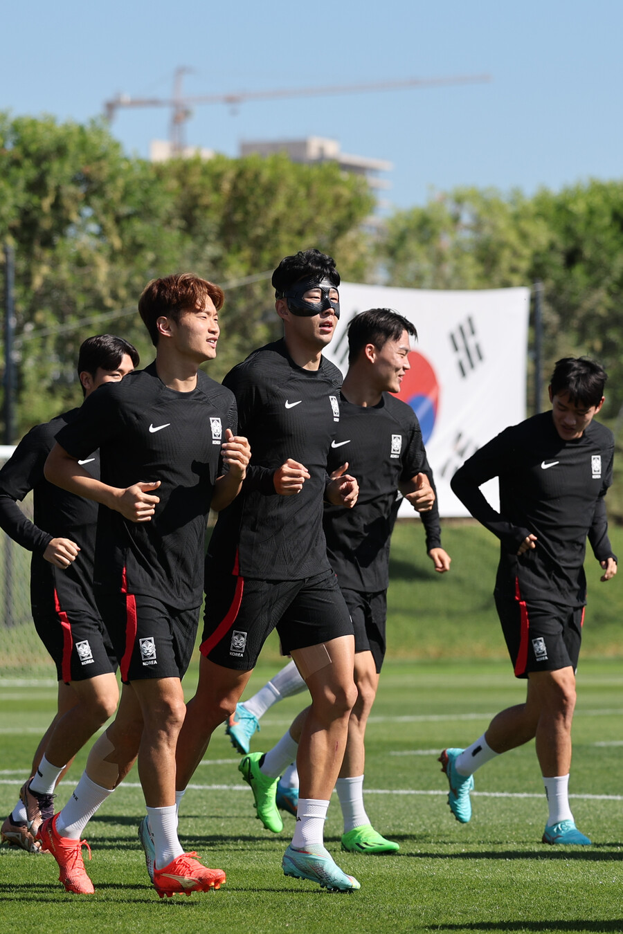 ▲ 축구대표팀이 우루과이전 대비 마지막 훈련에 나섰다. ⓒ연합뉴스
