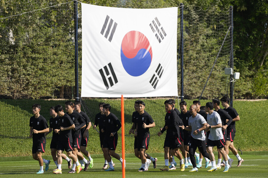 ▲ 한국 대표팀 ⓒ연합뉴스/AP