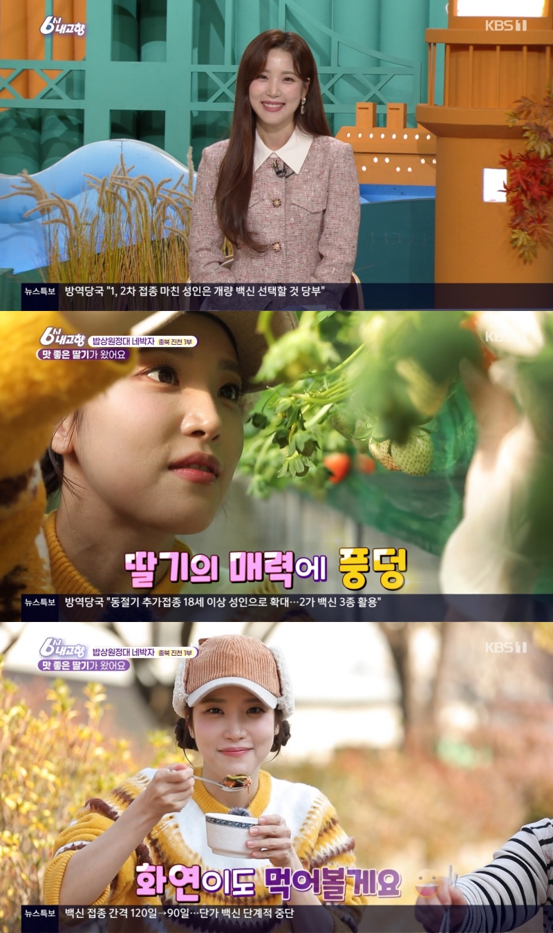 ▲ 화연. 출처| KBS1 '6시 내고향' 방송 캡처
