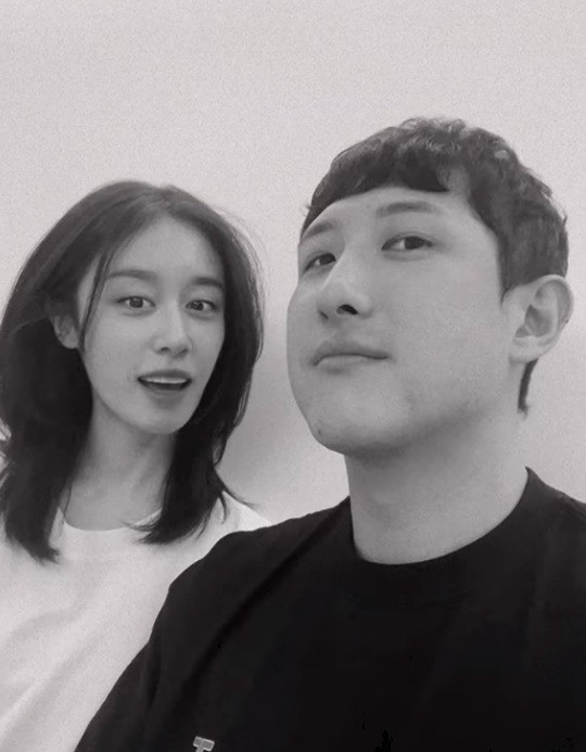 ▲ 지연(왼쪽), 황재균. 출처ㅣ황재균 인스타그램