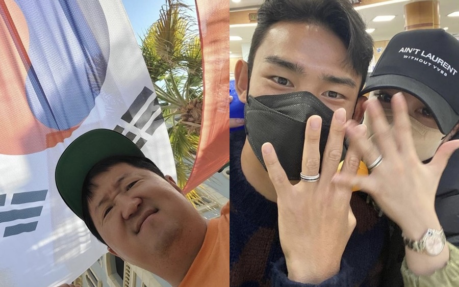 ▲ 정형돈(왼쪽), 조유민 소연. 출처ㅣ정형돈 아내 한유라, 소연 인스타그램