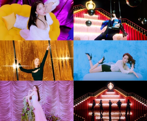 ▲ 카라 스페셜 앨범 타이틀곡 '웬 아이 무브' 뮤직비디오 티저. 제공|RBW
