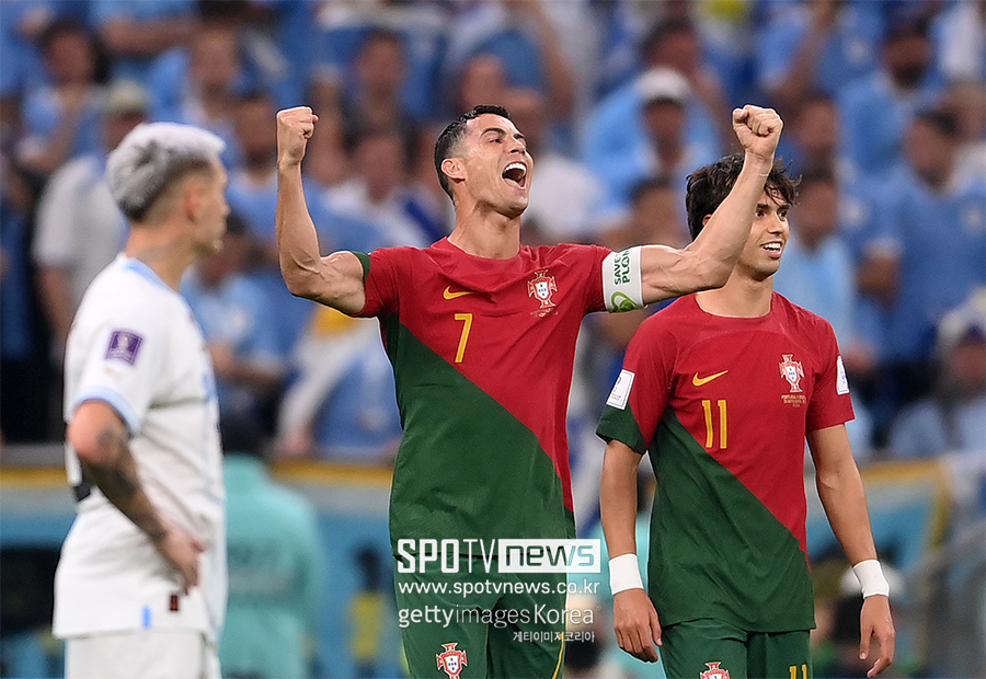 ▲ 포르투갈이 29일(한국시간) 'FIFA 카타르 월드컵'에서 우루과이를 제압하며 16강 진출을 확정했다